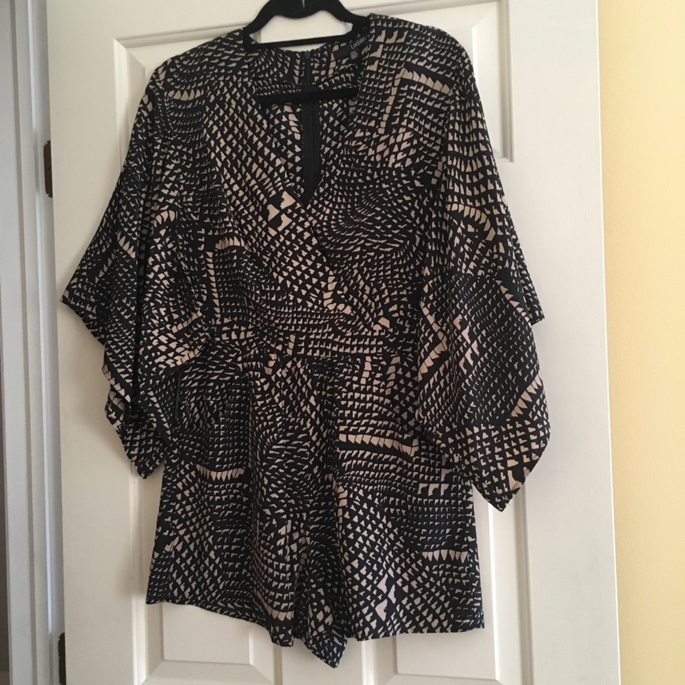 Ladakh kimono boho tribal print romper small